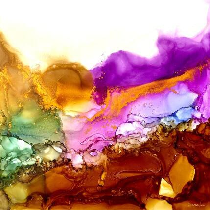 Peinture 2910 par Depaire Silvia | Tableau Abstrait Acrylique Minimaliste