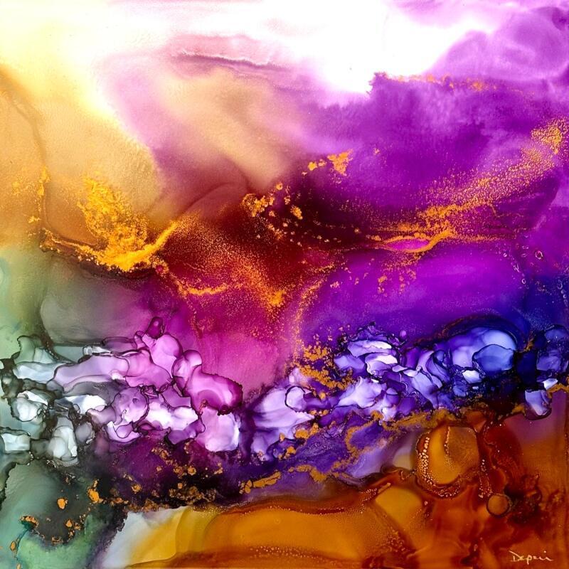 Painting 2912 by Depaire Silvia | Painting Abstract Minimalist Acrylic