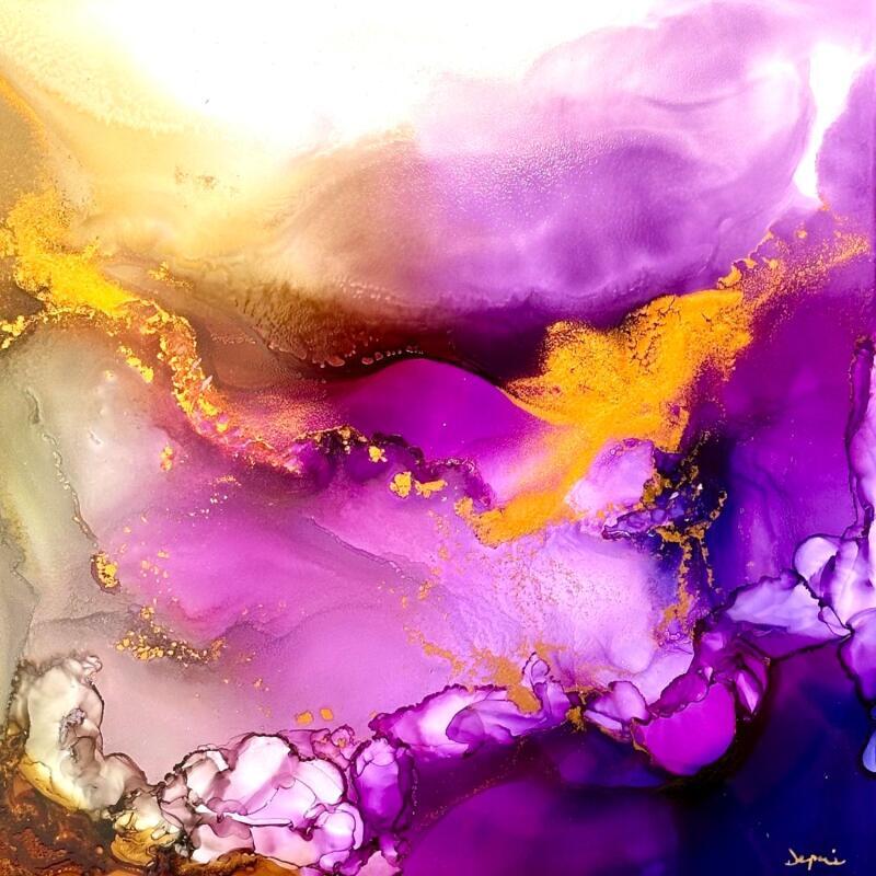 Painting 2909 by Depaire Silvia | Painting Abstract Minimalist Acrylic