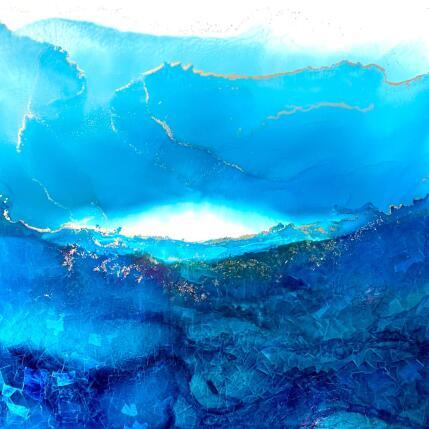 Peinture Poésie Marine 2836 par Depaire Silvia | Tableau Abstrait Acrylique Marine, Minimaliste, Paysages