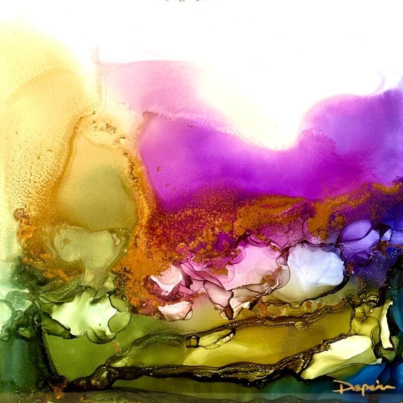 Painting Les joyaux du Louvre 2864 by Depaire Silvia | Painting Abstract Landscapes Minimalist Acrylic