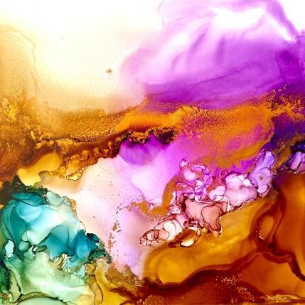 Peinture Les joyaux du Louvre 2883 par Depaire Silvia | Tableau Abstrait Acrylique Minimaliste, Paysages