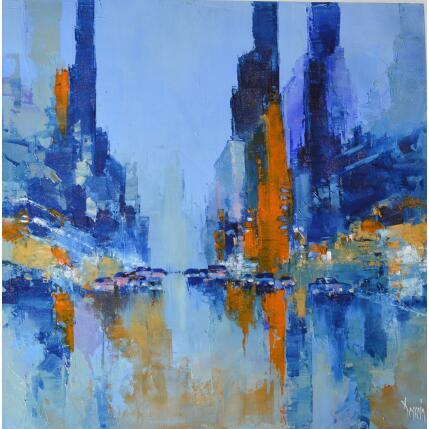 Painting 7th avenue by Dessein Pierre | Painting Figurative Oil