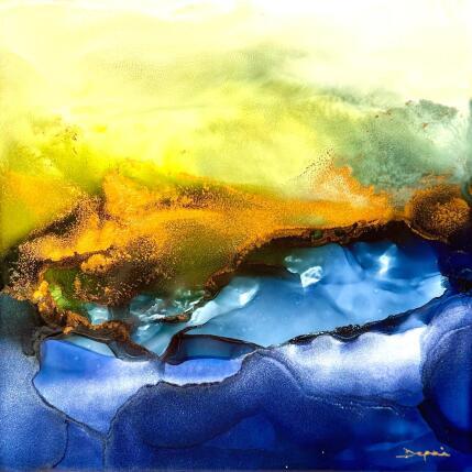 Painting Colibri 2774 by Depaire Silvia | Painting Abstract Acrylic Landscapes, Minimalist, Pop icons