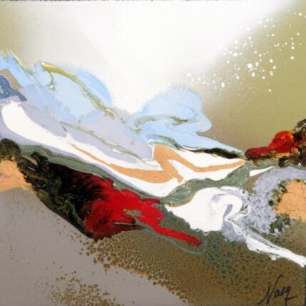 Painting C3831 by Naen | Painting Abstract Acrylic, Ink