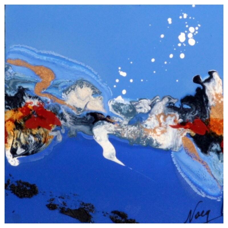 Painting C3951 by Naen | Painting Abstract Acrylic Ink
