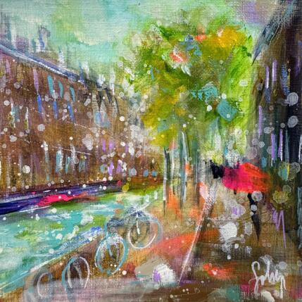 Painting Herrengraacht  by Solveiga | Painting  Acrylic