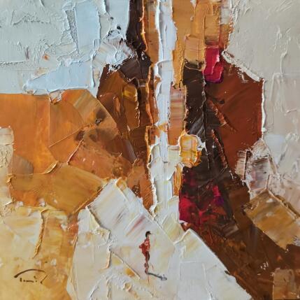 Painting Càlid by Tomàs | Painting Abstract Oil Urban