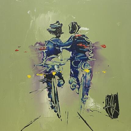 Pintura Enlacés por Raffin Christian | Pintura Figurativo Aceite Life style