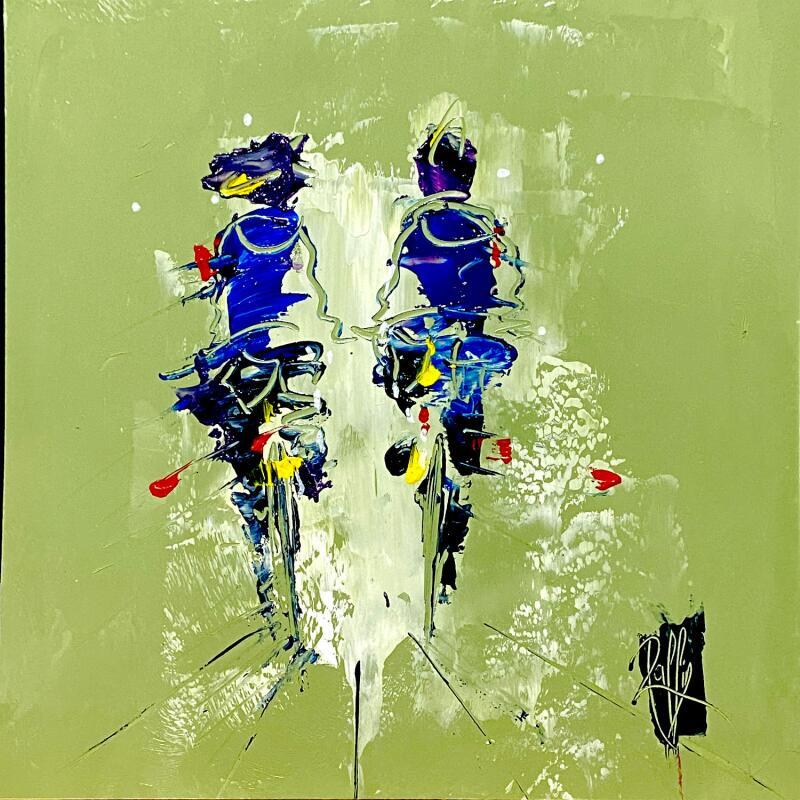 Painting Plaisir by Raffin Christian | Painting Figurative Life style Oil