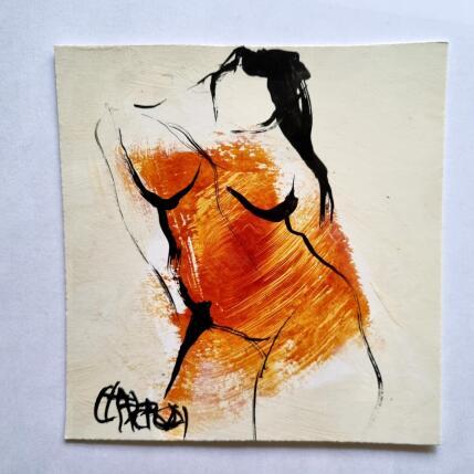 Painting Impressions 2 by Chaperon Martine | Painting Figurative Acrylic Nude