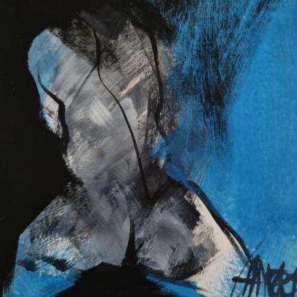 Painting Ciel 2 by Chaperon Martine | Painting Figurative Acrylic Nude, Pop icons