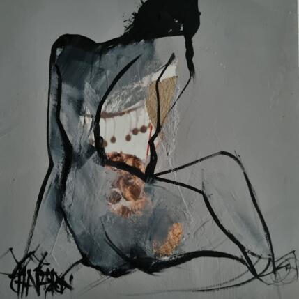 Painting Merveille du monde by Chaperon Martine | Painting Figurative Acrylic Nude, Pop icons