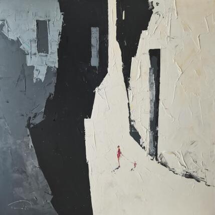 Peinture Espectacular par Tomàs | Tableau Impressionnisme Huile Scènes de vie, Urbain