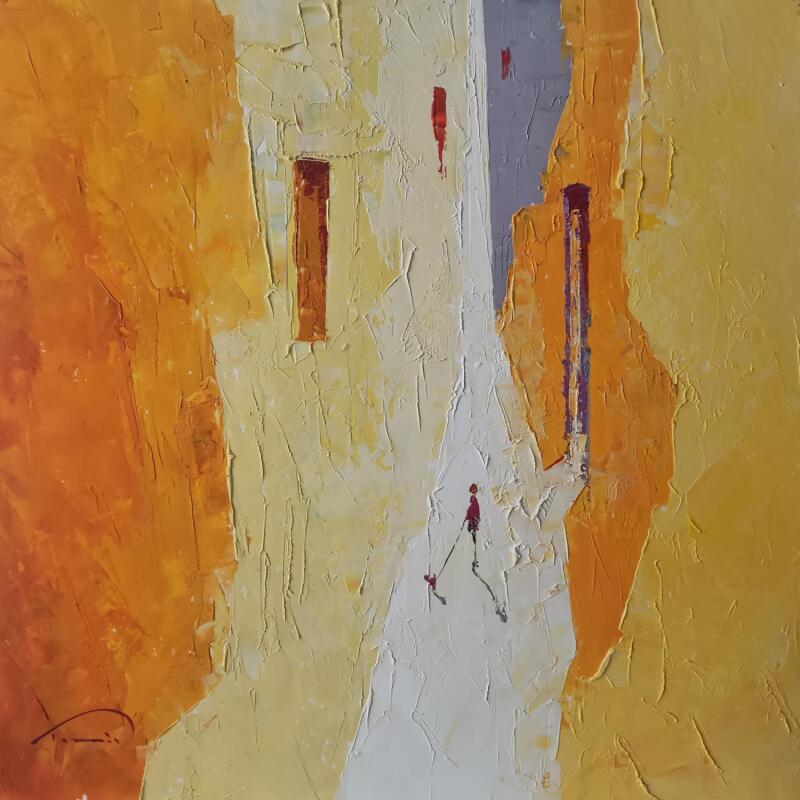 Pintura Vingt-quatre juin por Tomàs | Pintura Impressionism Urbano Life style Aceite