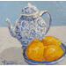 Painting te y lemon by Escobar Francesca | Painting Figurative Acrylic