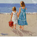 Painting Sisters by Escobar Francesca | Painting Figurative Acrylic