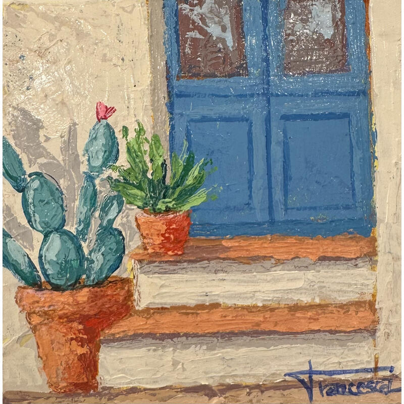 Peinture captus par Escobar Francesca | Tableau Figuratif Acrylique