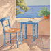 Painting terraza al mar by Escobar Francesca | Painting Figurative Acrylic