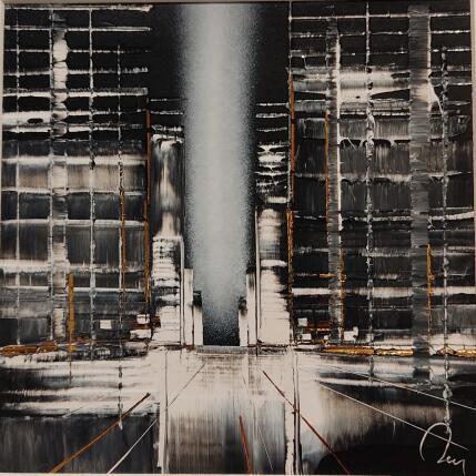 Painting Up Rizing by Rey Julien | Painting Figurative Gold leaf Pop icons