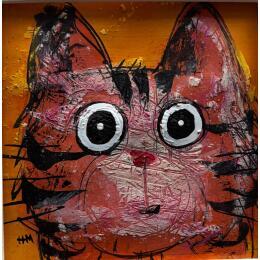 Painting Not a tiger by Maury Hervé | Painting