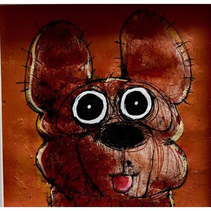 Painting French bouledogue by Maury Hervé | Painting