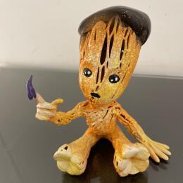 Escultura Groot artiste por Shenoda | Escultura