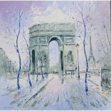 Peinture L'Etoile par Rousseau Patrick | Tableau Figuratif Huile Urbain