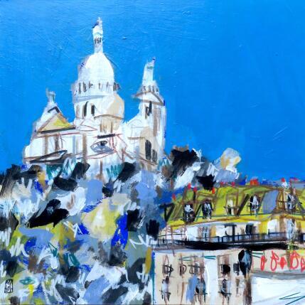 Gemälde Merveille ! von Anicet Olivier | Gemälde Figurativ Acryl, Pastell Architektur, Urban