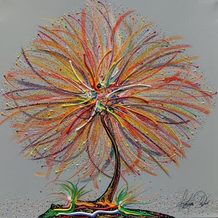 Peinture Saint Louis et un arbre par Fonteyne David | Tableau Figuratif Acrylique