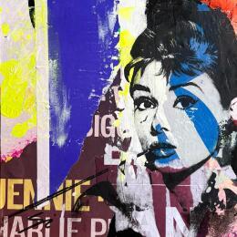 Painting Haroers Bazaar by Mestres Sergi | Painting Pop-art Acrylic, Graffiti Pop icons