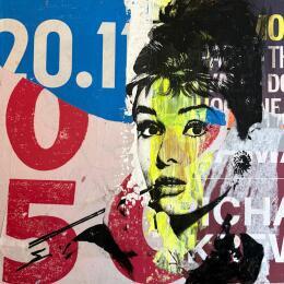 Painting Tiffanys by Mestres Sergi | Painting Pop-art Acrylic, Graffiti Pop icons