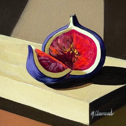 Painting FIG by Clavaud Morgane | Painting Figurative Acrylic Still-life