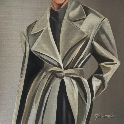 Painting PRESENCE by Clavaud Morgane | Painting Figurative Acrylic Mode, Portrait