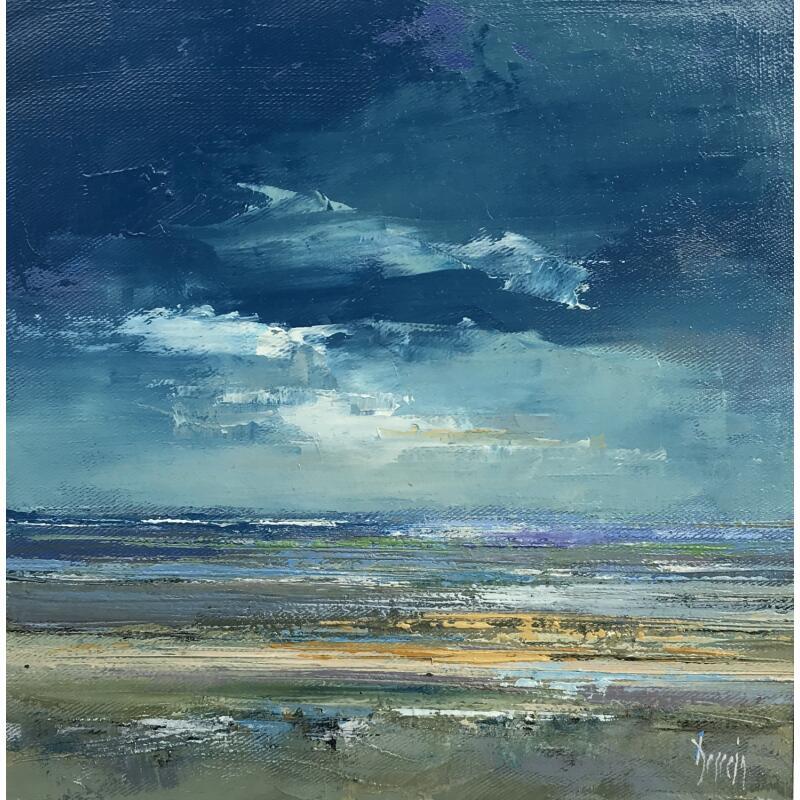 Peinture Tempête par Dessein Pierre | Tableau Figuratif Marine Huile