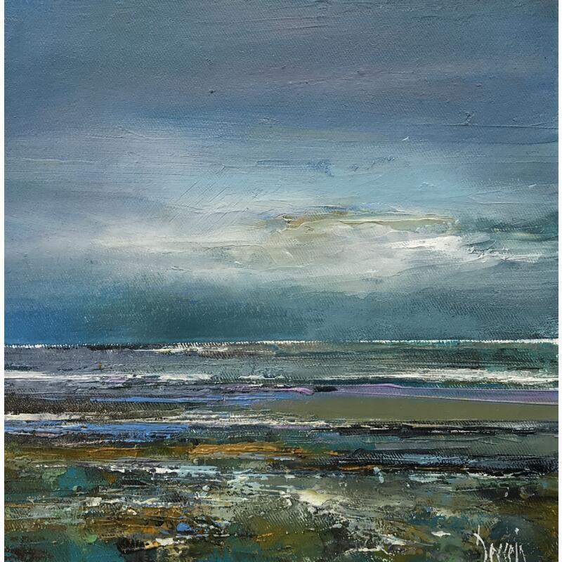 Peinture Avant la tourmente par Dessein Pierre | Tableau Figuratif Marine Huile