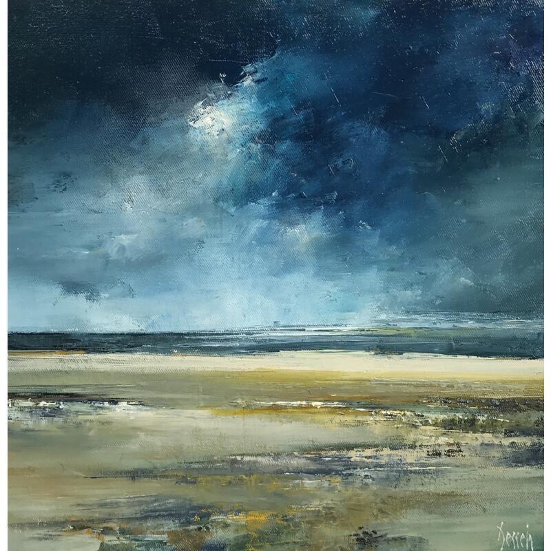 Gemälde Profondeur et lumière von Dessein Pierre | Gemälde Figurativ Marine Öl