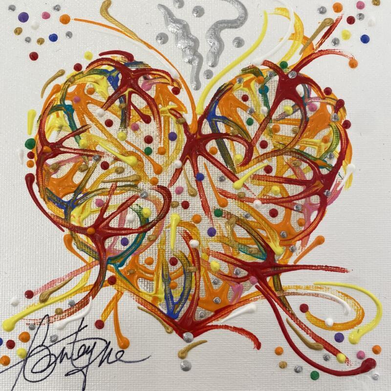 Gemälde Bourges mon amour von Fonteyne David | Gemälde Figurativ Acryl