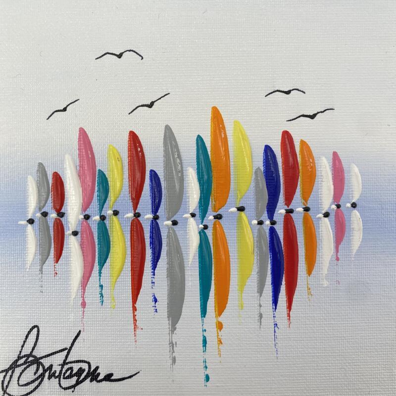 Peinture Émotions salées par Fonteyne David | Tableau Figuratif Acrylique