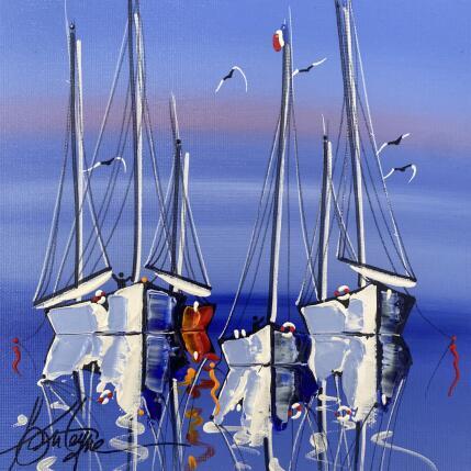 Gemälde Amours et vagues von Fonteyne David | Gemälde Figurativ Acryl Pop-Ikonen