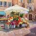 Painting De fleurs sur le marché by Dontu Patricia | Painting Figurative Oil