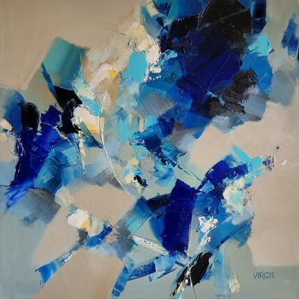 Painting Sun through the clouds by Virgis | Painting