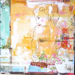 Painting Vague à lame by Sablyne | Painting