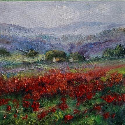 Pintura Amapolas por Cabello Ruiz Jose | Pintura Figurativo Aceite