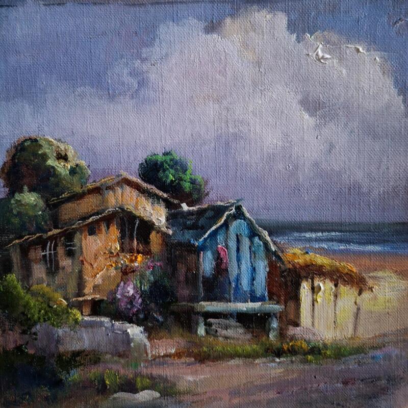 Painting Casiñas by Cabello Ruiz Jose | Painting Figurative Oil