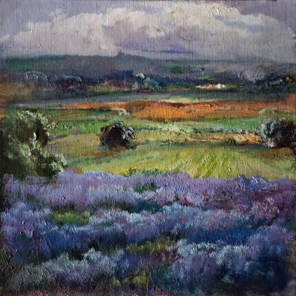 Pintura Apunte  con Lavandas por Cabello Ruiz Jose | Pintura Figurativo Aceite Iconos pop