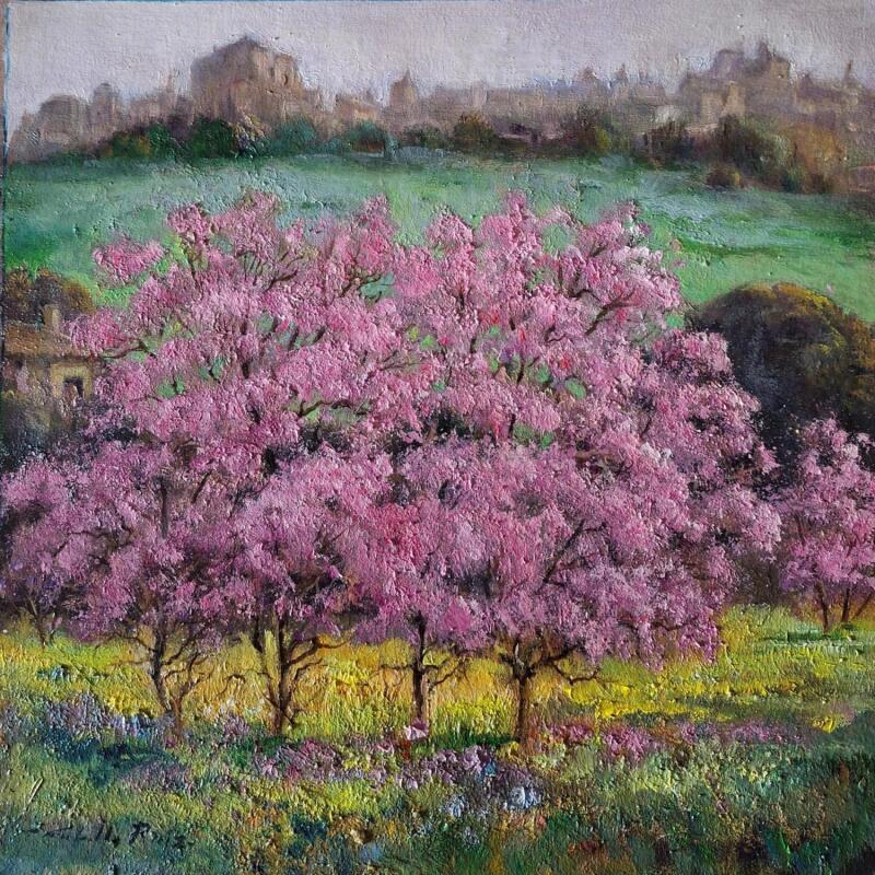 Painting Almendros by Cabello Ruiz Jose | Painting Figurative Oil