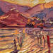 Painting Variaciones del norte 2-8 by Fran Sosa | Painting Figurative Landscapes Oil