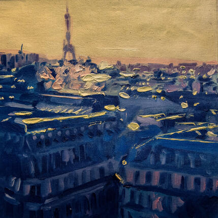 Painting Desde las galerías by Fran Sosa | Painting