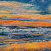 Painting Atardecer de Marisol 2 by Fran Sosa | Painting Figurative Landscapes Oil